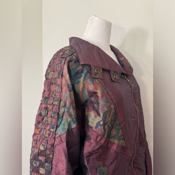 Vintage Great Cavalier by St. Paul Oversized Vintage Purple 80s Retro Jacket - Picture 3 of 14